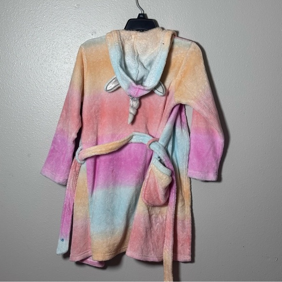 Arizona Jean Co. Girls Kids Multicolor Bath Unicorn Robe size S(7/8). - Picture 6 of 7